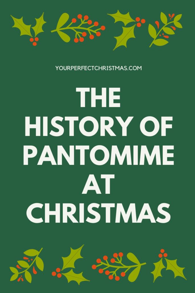The History of Pantomime at Christmas